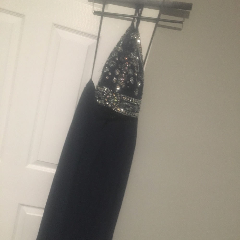 Two piece prom dress